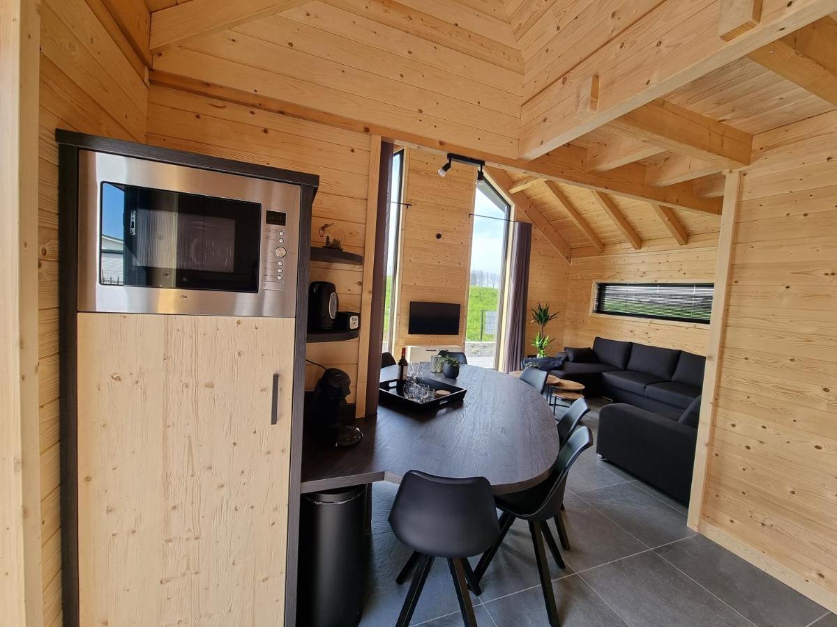 Chalet met Sauna en Airconditioning Sint Annaland Exterior foto